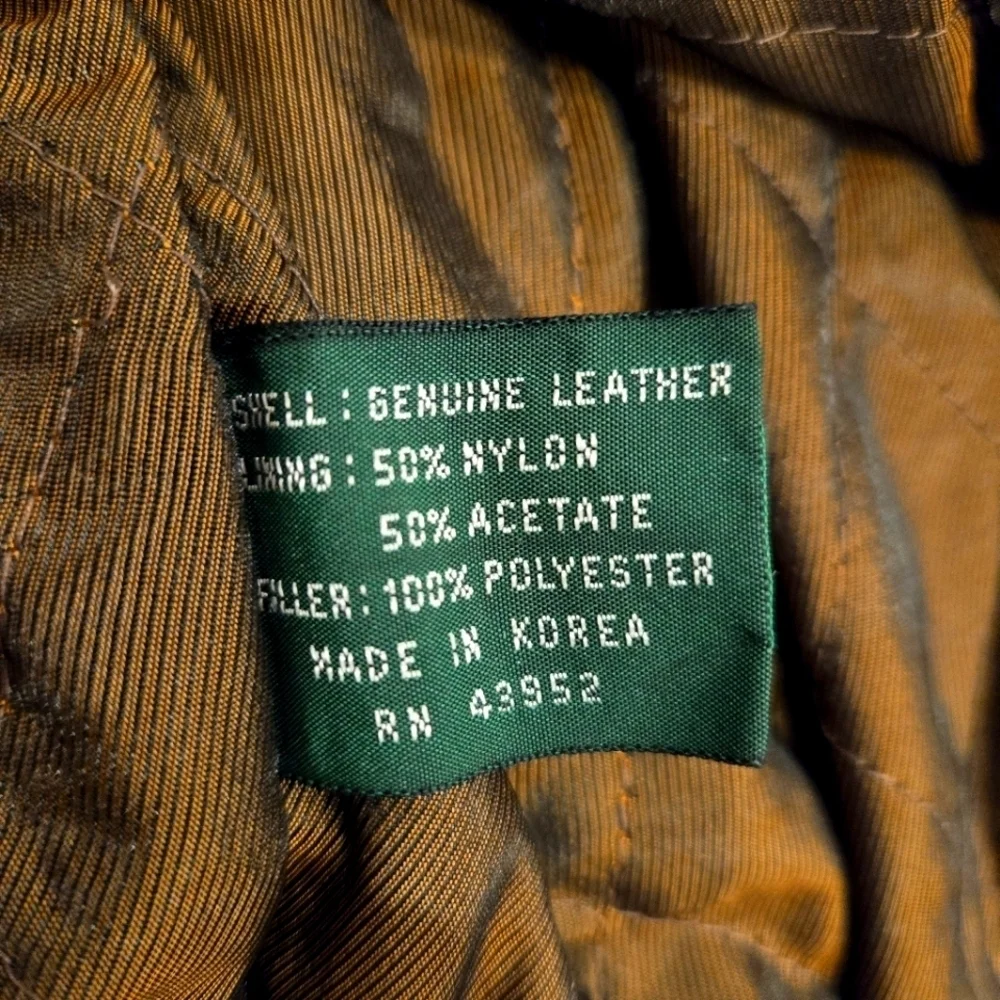 Vintage Savile Row Leather Jacket XL - Picture 8 of 8